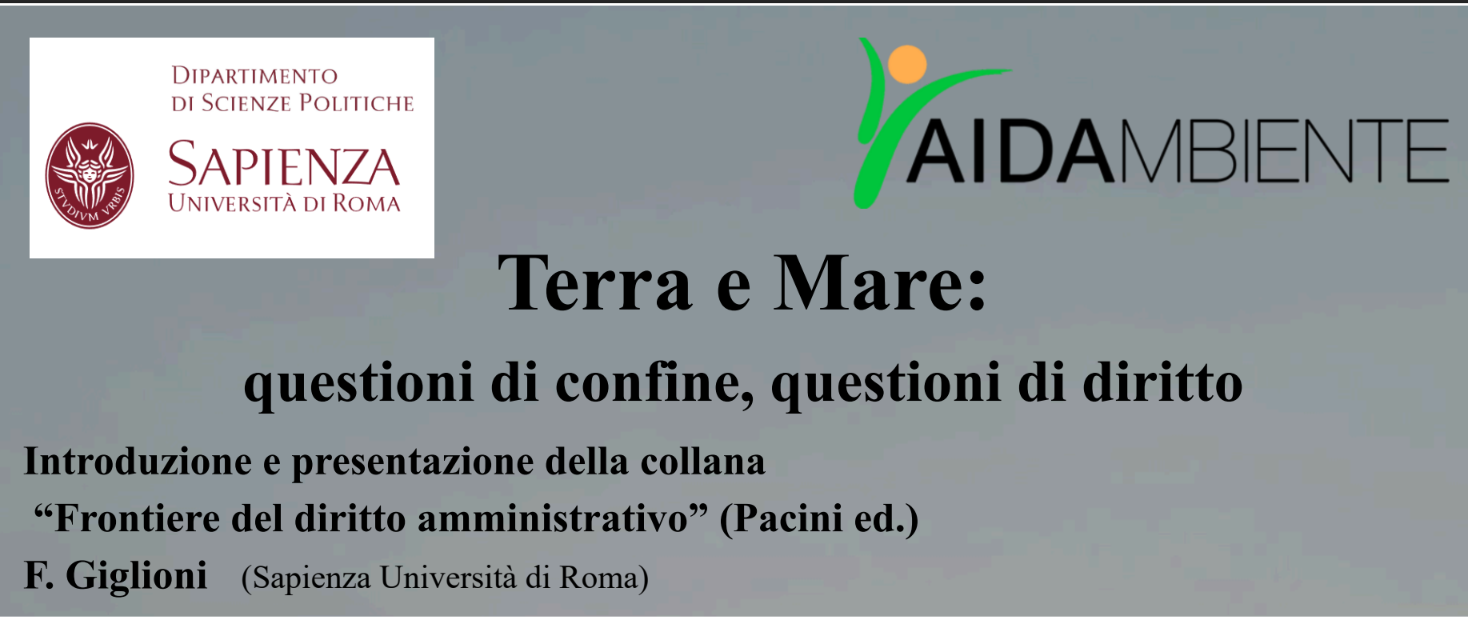 Terra e Mare: questioni di confine, questioni di diritto